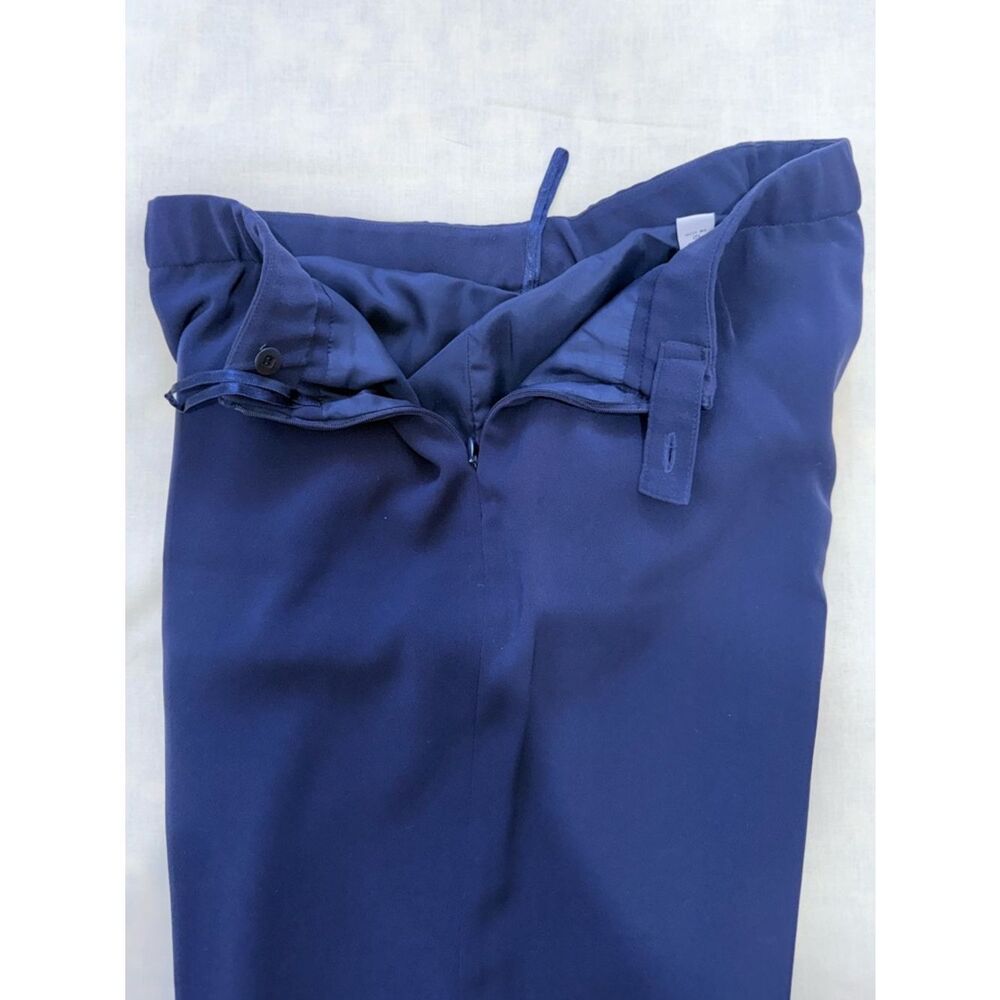 Vintage 90s Amanda Smith 2pc Pant Suit Blazer Set - navy Blue - Women’s Size 12 - Picture 9 of 17